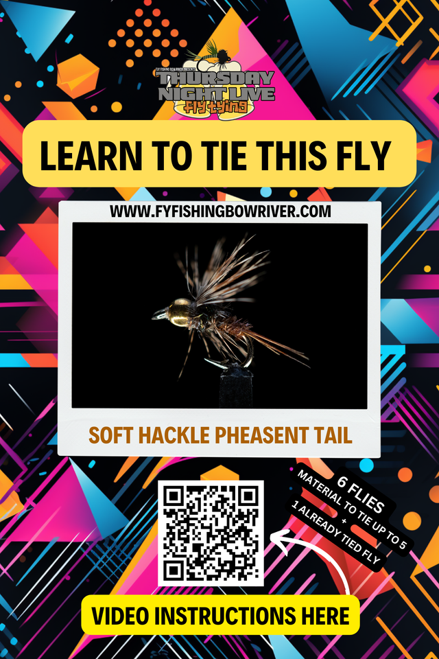 Soft Hackle Pheasant Tail Fly Tying Kit
